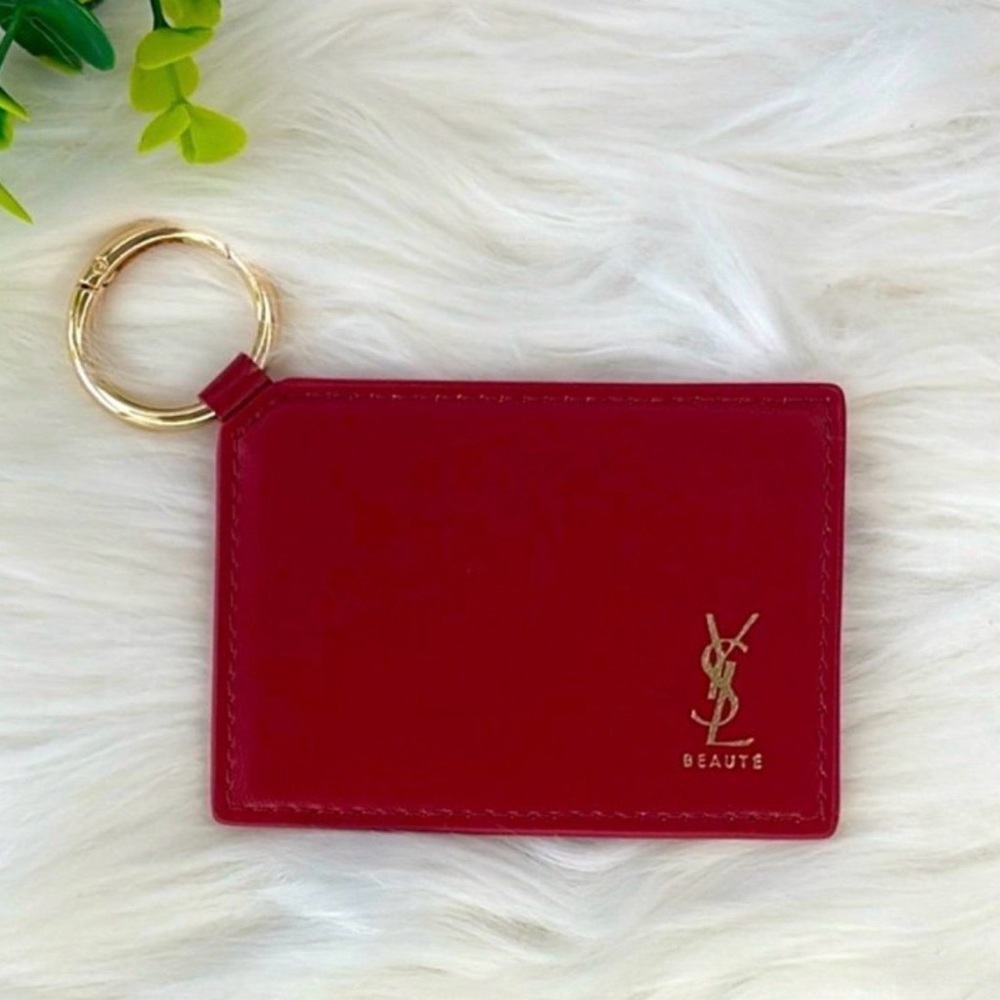 YSL‎ Red Holiday Keyring Mirror